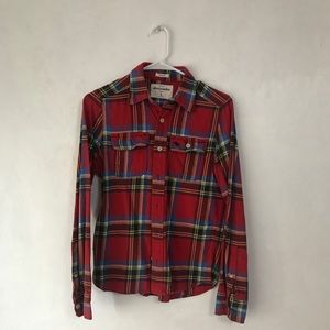 Abercrombie Kids Plaid Button Up